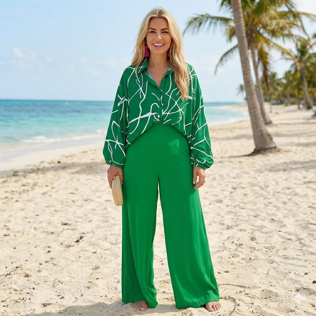 Conjunto Verde Esmeralda