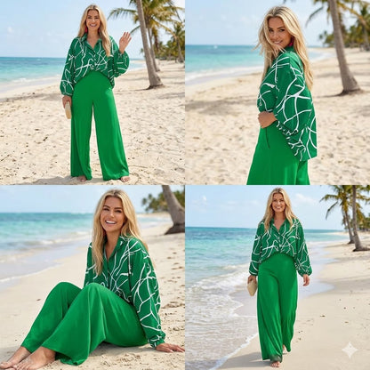 Conjunto Verde Esmeralda