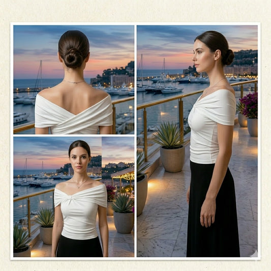 Blusa Drape